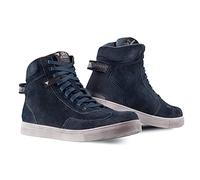 SHIMA Men's Sx-2 Evo Men Motorbike shoes, Blue, 8 UK