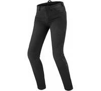 SHIMA METRO Motorcycle Jeans for Women AIRFORCE Knee Protectors Motorbike Mens Armoured Trousers Lightweight Protective Pants Stretch Reinforced Armored Bike (Womens, Black, 28/32)