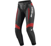 SHIMA Miura 2.0 Ladies Motorcycle Leather Pants, black/red, size 36