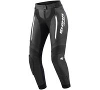 SHIMA Miura 2.0 Ladies Motorcycle Leather Pants, black/white, size 36