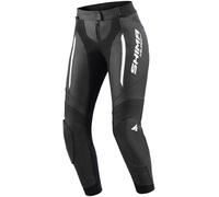 SHIMA Miura 2.0 Ladies Motorcycle Leather Pants, black-white, size 42 for Women