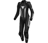 SHIMA Miura RS Ladies One Piece Motorcycle Leather Suit, black-white, size 42 for Women
