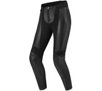 SHIMA Monaco 2.0 Motorcycle Trousers for Women - Breathable, Elastic, Slim Fit Biker Pants Womens Leather with CE Knee Armor Pads (Black, S)