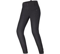 SHIMA NOX 2.0 Motorcycle Jeggins for Women - Breathable, Elastic, Regular Fit Biker Trousers Womens with DuraQL Layer, Slim Fit, CE Knee and Hip Armor Pads (Black, XXL)