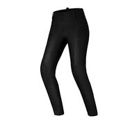 SHIMA NOX 2.0 Motorcycle Jeggins for Women - Breathable, Elastic, Regular Fit Biker Trousers Womens with DuraQL Layer, Slim Fit, CE Knee and Hip Armor Pads (Black, M)