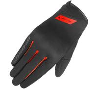 SHIMA ONE EVO Motorbike Gloves Women Textile Short Summer Biker Armoured Protectors Motorcycle Perforated Ventilated Reinforced Motorsport Glove Lightweight Motocross Motorbikes (Womens, Red, L)