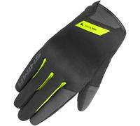 SHIMA ONE EVO Motorbike Gloves Men Textile Short Summer Biker Armoured Protectors Motorcycle Perforated Ventilated Reinforced Motorsport Glove Lightweight Motocross Motorbikes (Mens, Fluo, L)