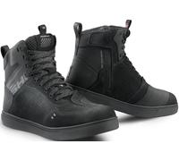 SHIMA REBEL 2.0 Motorbike Boots for Women Ventilated Leather Shoes Summer Suede Motorcycle Short Ankle Protector Urban Bike Casual Classic Riding Motor Boot (Womens, Vent Black, 36)