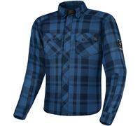 SHIMA Renegade 2 Motorbike Shirt for Men AirForce Back Protector Armour Riding Motorcycle Jacket Stretch Bikers Ventilated Lightweight Armoured Bike Textile Motorcycles (Mens, Blue, 5XL)