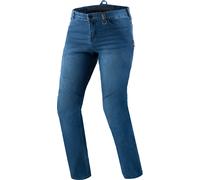 SHIMA RIDER Motorcycle Jeans for Men AIRFORCE Knee Protectors Motorbike Mens Armoured Trousers Lightweight Protective Pants Stretch Reinforced Armored Bike (Male, Blue, 38/32)