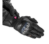 SHIMA RS-3 Ladies Motorcycle Gloves, black, size L