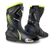 SHIMA RSX-6 Motorcycle Boots, black-yellow, size 42 for Men