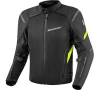 SHIMA Rush 2.0 waterproof Motorcycle Textile Jacket, black-yellow, size S for Men