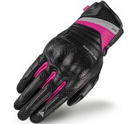 SHIMA RUSH GLOVES Motorbike Gloves Women Leather Summer Biker Armoured Protectors Motorcycle Perforated Ventilated Reinforced Motorsport Glove Street Motorbikes (Womens, Women/Pink, XS)