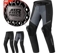 SHIMA Rush 2.0 Vented waterproof Ladies Motorcycle Textile Pants, black-grey, size L for Women