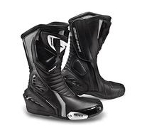 SHIMA RWX-6 LADIES, Leather Sport Touring Summer Motorcycle Boots for Women (38, Black)