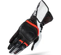 SHIMA ST-3 perforated Motorcycle Gloves, black/white/red, size 3XL