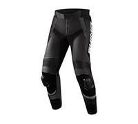 SHIMA STR 2.0 Motorbike Pants - Leather, Sport Pants with HIPS & Knees Protectors, Knee Sliders, Perforated Leather, for 2-Piece Suit (56, Black)