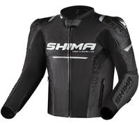 SHIMA STR 2.0 Motorcycle Leather Jacket, black, size 46 for Men