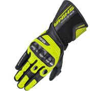 SHIMA STR-2 Vented perforated Motorcycle Gloves, black-yellow, size XL for Men