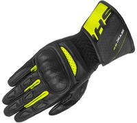 SHIMA STX 2.0 perforated Motorcycle Gloves, black-yellow, size M for Men