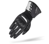 SHIMA STX Motorbike Gloves Men Leather Long Summer Biker Armoured Protectors Motorcycle Perforated Ventilated Reinforced Touchscreen Motorsport Glove Racing Motorbikes (Mens, White, L)