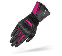 SHIMA STX Motorbike Gloves Women Leather Long Summer Biker Armoured Protectors Motorcycle Perforated Ventilated Reinforced Touchscreen Motorsport Glove Racing Motorbikes (Womens, Pink, M)