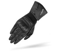 SHIMA STX Motorbike Gloves Women Leather Long Summer Biker Armoured Protectors Motorcycle Perforated Ventilated Reinforced Touchscreen Motorsport Glove Racing Motorbikes (Womens, Black, XS)