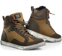 SHIMA SX-2 perforated Motorcycle Shoes, brown, size 48 for Men