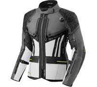 SHIMA Tracker Motorbike Jackets for Men GFLEXX Back Protector Elbows Shoulders Armour Riding Motorcycle Summer Winter Bikers Waterproof Lightweight Armoured Motorcycles (Men Jacket, Grey, M)