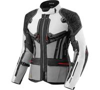 SHIMA Tracker Motorbike Jackets for Women GFLEXX Back Protector Elbows Shoulders Armour Riding Motorcycle Summer Bikers Waterproof Lightweight Armoured Motorcycles (Women Jacket, Light Grey, 3XL)