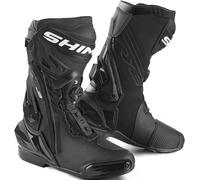 SHIMA VRX-3 perforated Motorcycle Boots, black/white, size 41