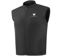 SHIMA Windbreaker Motorcycle Vest, black, size L for Men