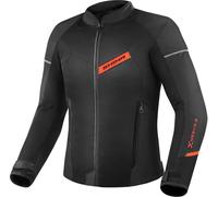 SHIMA X-Mesh 2.0 Motorcycle Textile Jacket, black/red, size M