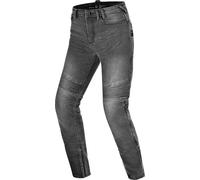 SHIMA Zenith Motorcycle Jeans for Men GFLEXX Knee Protectors Motorbike Mens Armoured Trousers Lightweight Protective Pants Stretch Reinforced Armored Bike Elastic Ventilated (Mens, Grey, 36/34)