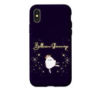 Shimaega | Ballet | Ballerina | Tiara | Cute Birds from Hokkaido Japan Case for iPhone X/XS