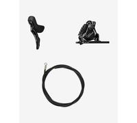 SHIMANO Kit Freno Idraulico Road « 105 12 V R7100 » Anteriore 2 x 12 V Mixte Adulte, Noir, Unica