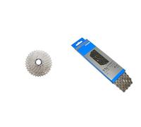 SHIMANO 105 CS-HG700 11-speed cassette, 11-34T One Size,Silver,ICSHG70011134