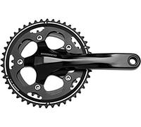 SHIMANO 105 CX50E Chain Set - Black, 46/36 Teeth/Large