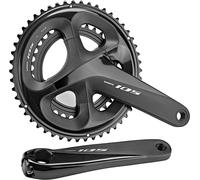 Shimano 105 R7000 Chainset 50/34 rings black 172.5 & 175mm crank lengths - New