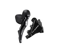 Shimano 105 R7025 Hydraulic Lever and Disc Brake Set for Small Hands BLACK LEFT