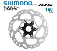 Shimano SLX SM-RT70 Ice Tech Centre-Lock Disc Rotor Silver / Black - 160 MM