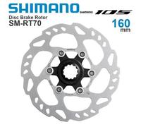 Shimano SLX SM-RT70 Ice Tech Centre-Lock Disc Rotor Silver / Black - 160 MM