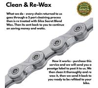 Shimano Slx M7100 Mtb Chain 126 Links Silver