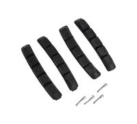 SHIMANO 2 Pairs V-Brake Pads XTR/XT/LX/Deore S70C Severe with Safety P