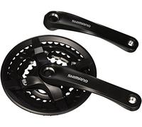 Shimano Tourney Ty501 6-8s Crankset Black 175 mm / 42/34/24t 175 mm Black