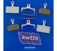 Shimano - 2x Pair of ORIGINAL Shimano G05A-RX Resin Brake Pads AL G03A/G02A