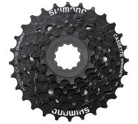 Shimano Cshg200 Cassette Silver 7s / 12-28t 7s Black