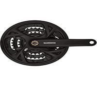 Shimano Acera FC-M371 chainset with chainguard, square taper, 48/36 / 26T, 175 mm, black