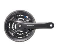 Shimano Acera M361 Crankset Blue 175 mm / 42/32/22t 175 mm Black